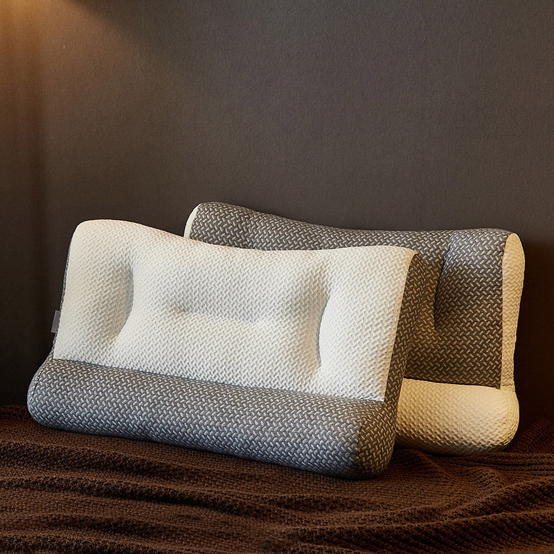Vielseitiges Nackenkissen, ergonomisch geformt, für Tiefschlaf, Nackenstütze und Schlafkomfort.