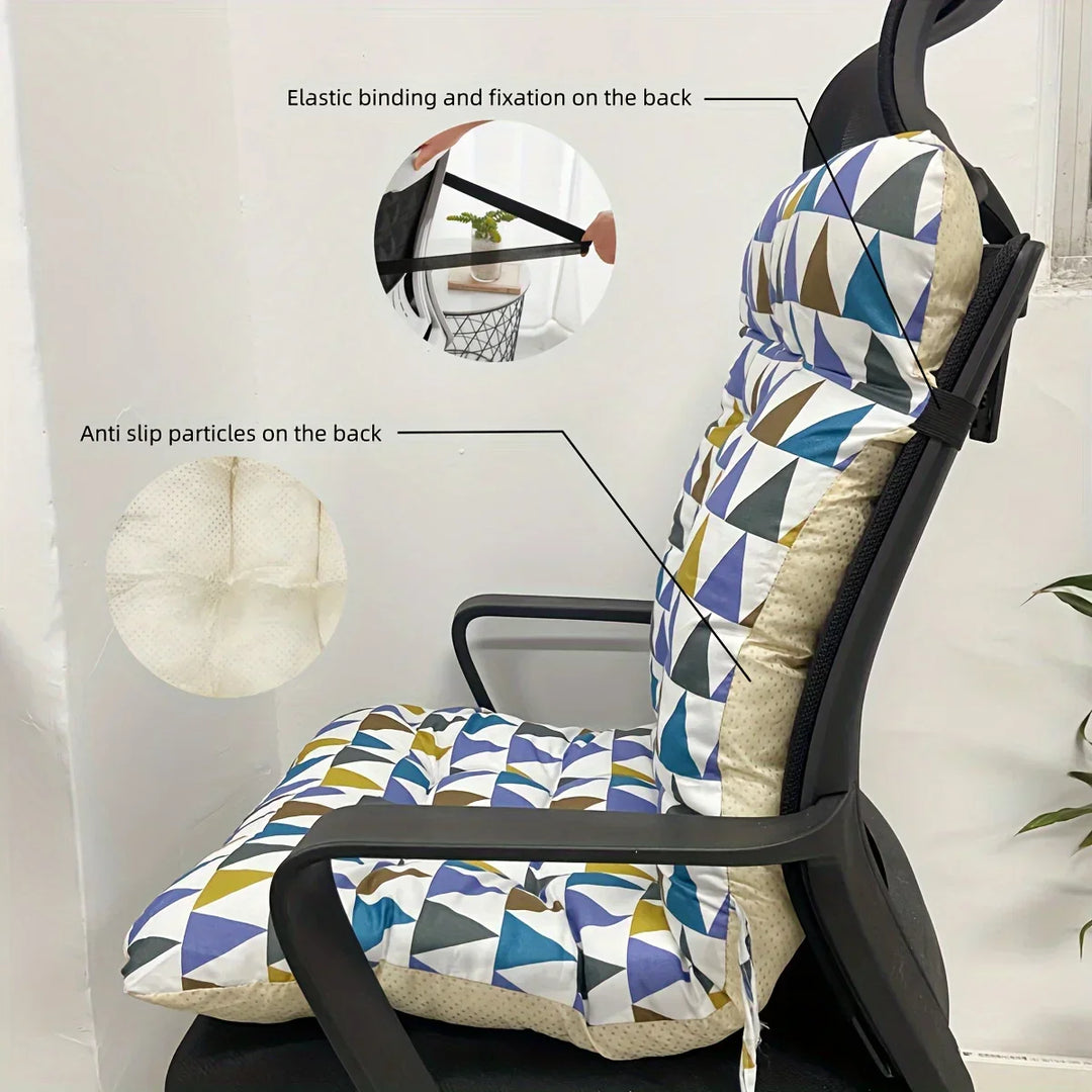 Ergonomisches Autokissen & Bürostuhl-Sitzkissen mit Lendenwirbelstütze für optimalen Sitzkomfort.