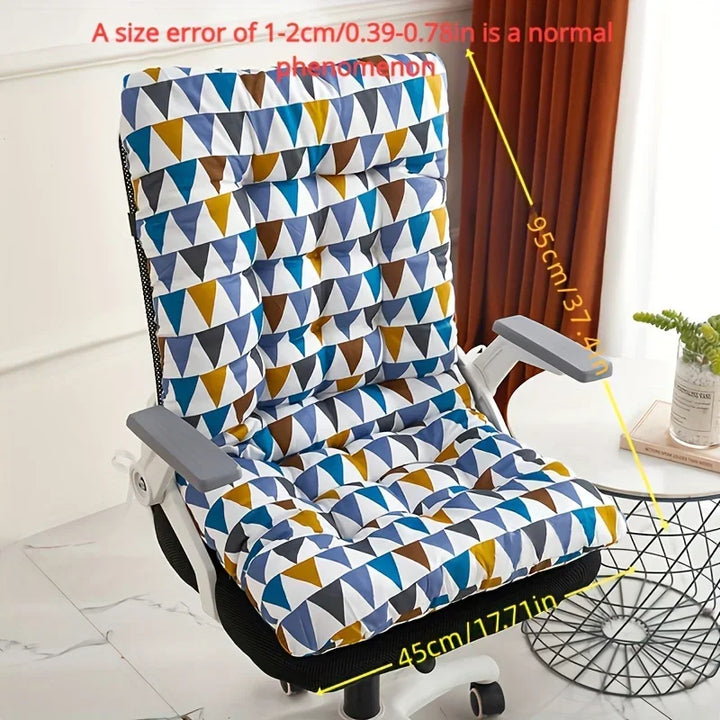 Premium Sitzkissen mit ergonomischer Rückenstütze aus Memoryschaum, perfekt für Büro & Auto, gegen Rückenschmerzen.