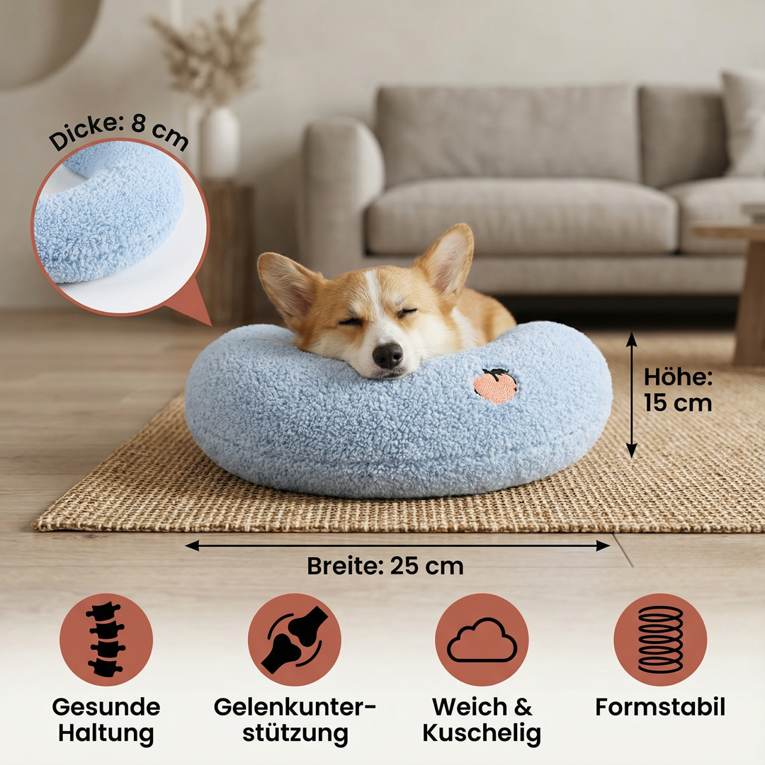 Weiches, bequemes Hundebett als Schlafplatz für alle Hunde. Ergonomisches Design für besten Komfort.