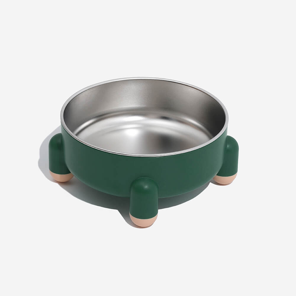 Erhöhter Tetrapod Hundenapf für verbesserte Haltung, rutschfest & kippsicher. Ideal für Welpen & kleine Hunde.