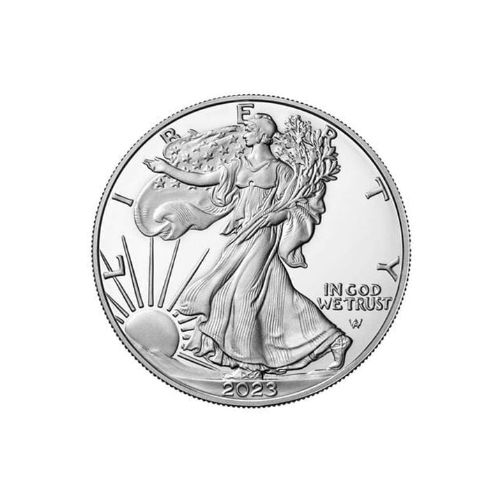 Sammlermünze mit beeindruckendem Adler. Exklusive Gold- & Silber-Ausführung.