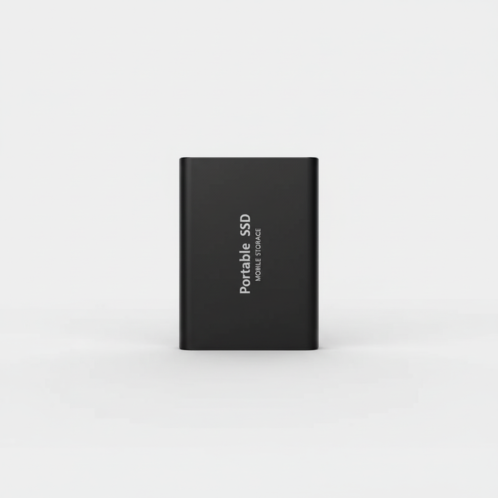 Schnelle tragbare SSD 2TB mit USB-C für blitzschnelle Datenübertragung auf Laptop & PC.