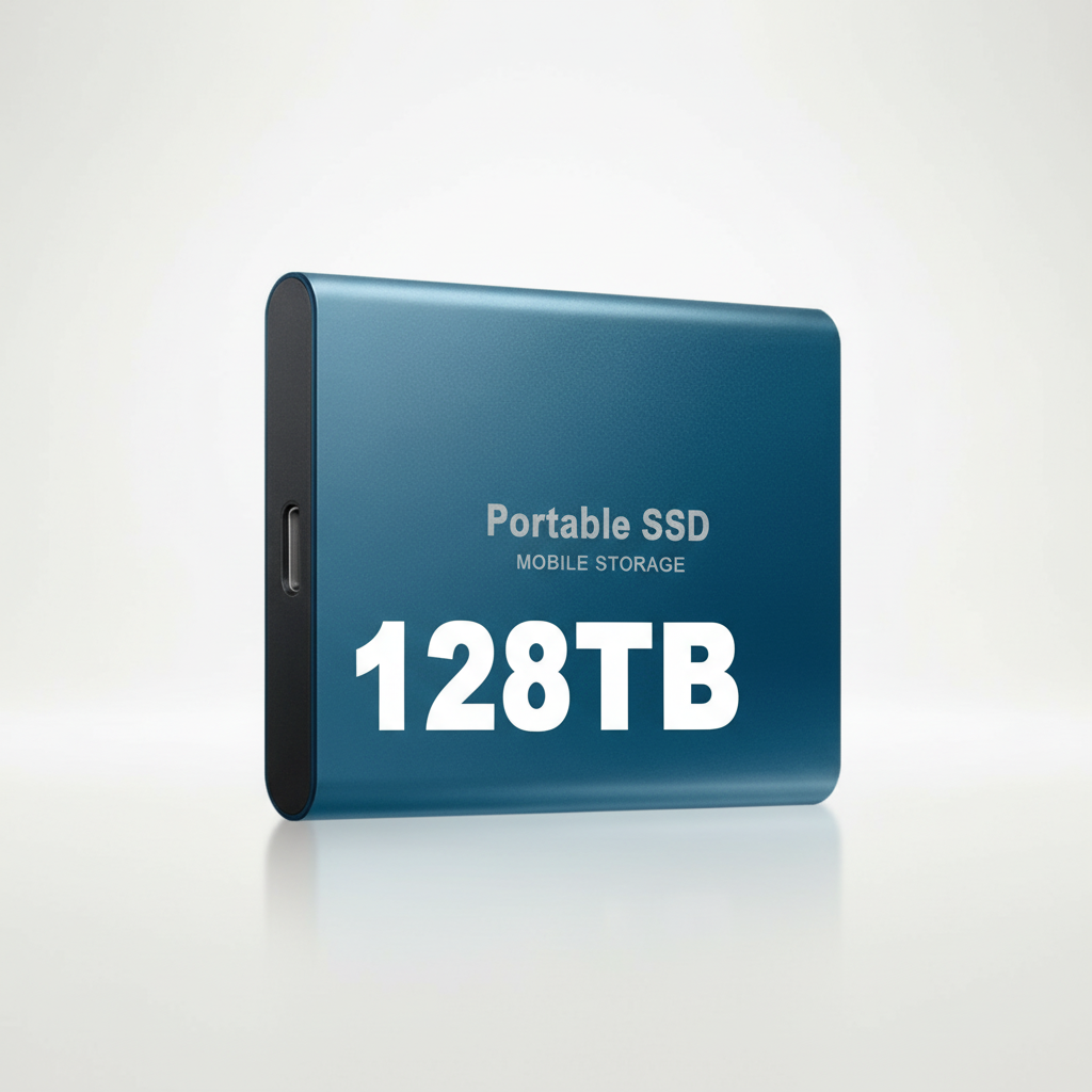Leistungsstarke 2TB externe SSD für Gamer & Kreative. Schnelle Ladezeiten & Datenzugriff via USB-C.