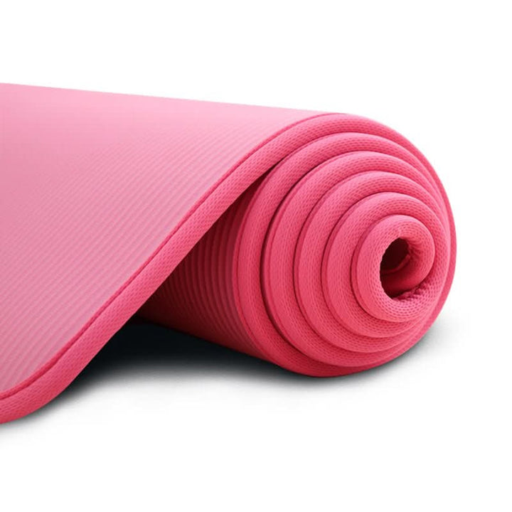 Extra dicke Meditationsmatte, rutschfest, für bequeme Yoga-Positionen und entspannendes Heimtraining.