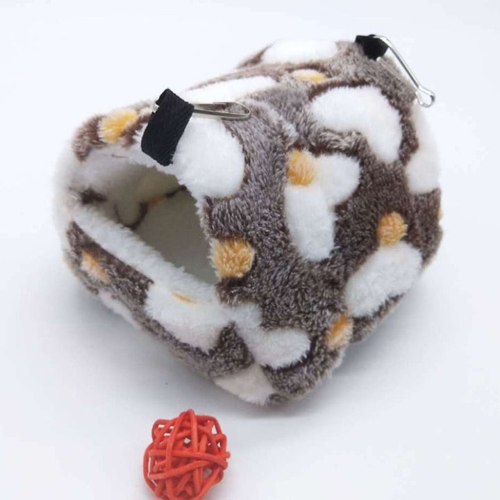 Das perfekte Kleintierbett: Extra weiches Hamsterhaus & Hängematte für alle kleinen Nagetiere.