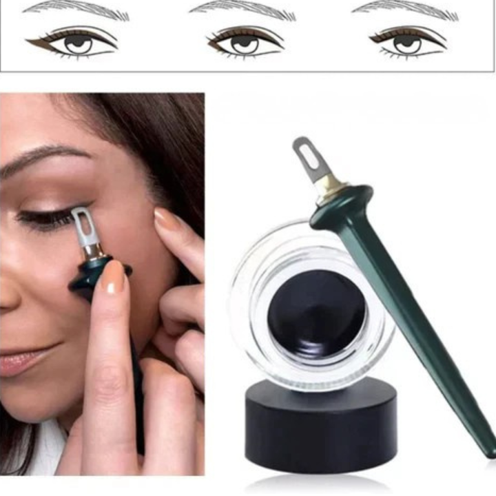 Eyeliner Schablone für präzise Linien & perfekten Wing-Look. Ideal für Anfänger & Profis.