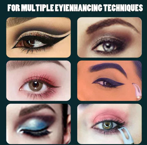 Beauty Geschenkset: Eyeliner Formwerkzeug Schablone für beeindruckende Augen-Make-up-Looks; Profi-Ergebnisse.