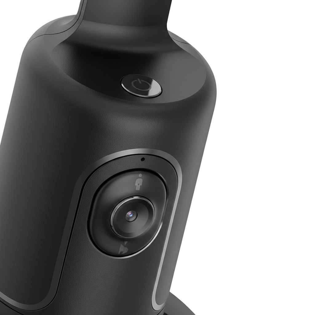 AI-Gimbal-Selfie-Stick mit Auto-Tracking ideal für Vlogging, Livestream & Videoaufnahme.