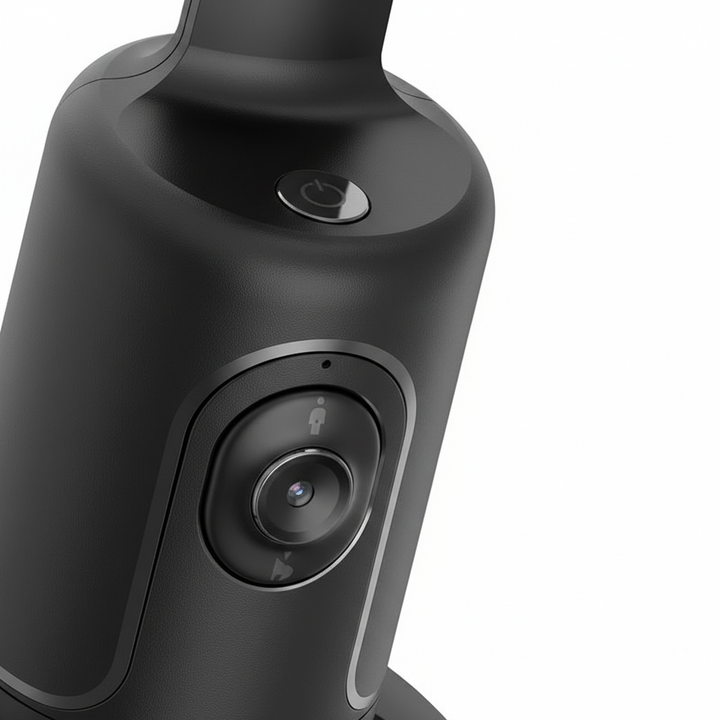 AI-Gimbal-Selfie-Stick mit Auto-Tracking ideal für Vlogging, Livestream & Videoaufnahme.