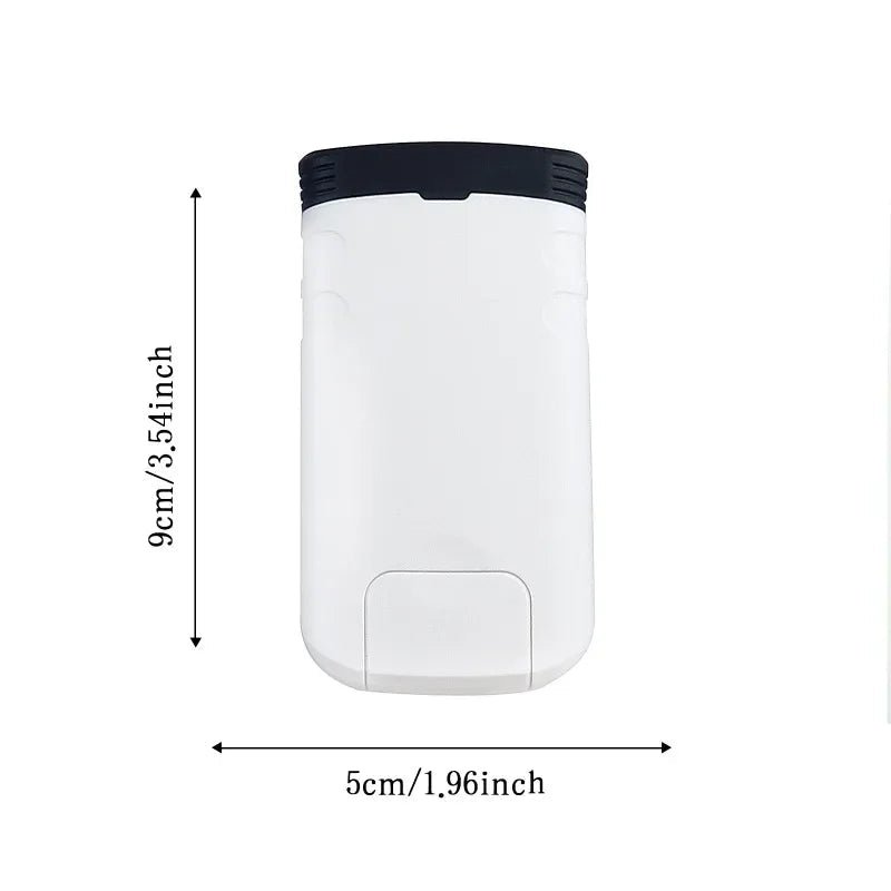 Faltbare LED-Taschenlupe mit starker 4x Vergrößerung; ideal für unterwegs, Hobby & Lesen von Details.
