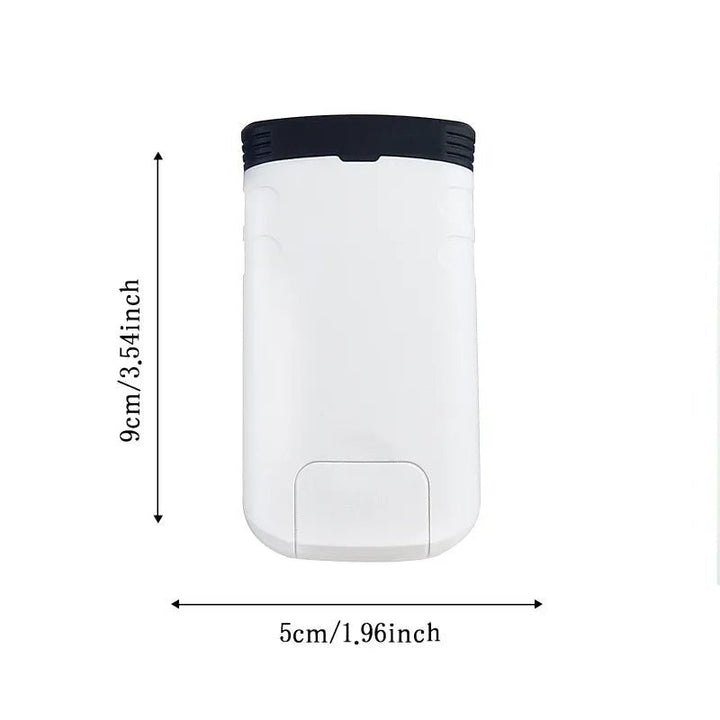 Faltbare LED-Taschenlupe mit starker 4x Vergrößerung; ideal für unterwegs, Hobby & Lesen von Details.