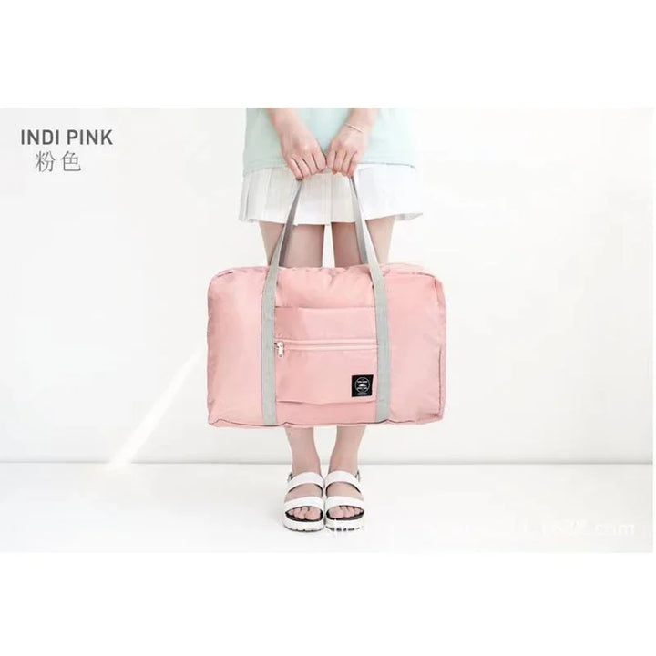 Moderne faltbare Reisetasche, unisex, wasserdicht & leicht. Perfekt für Handgepäck oder Wochenendausflüge.