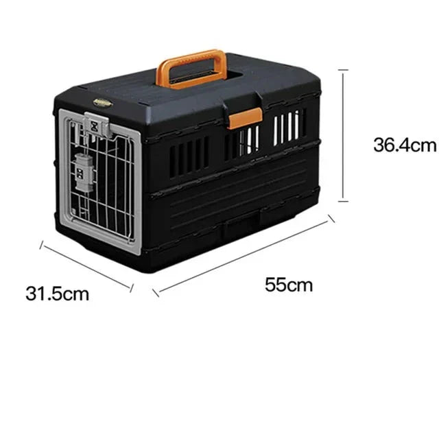 Mobile Reisetasche PetVoyager für Haustiere, optimal für Flug-, Auto- & Zugreisen mit Hund oder Katze.