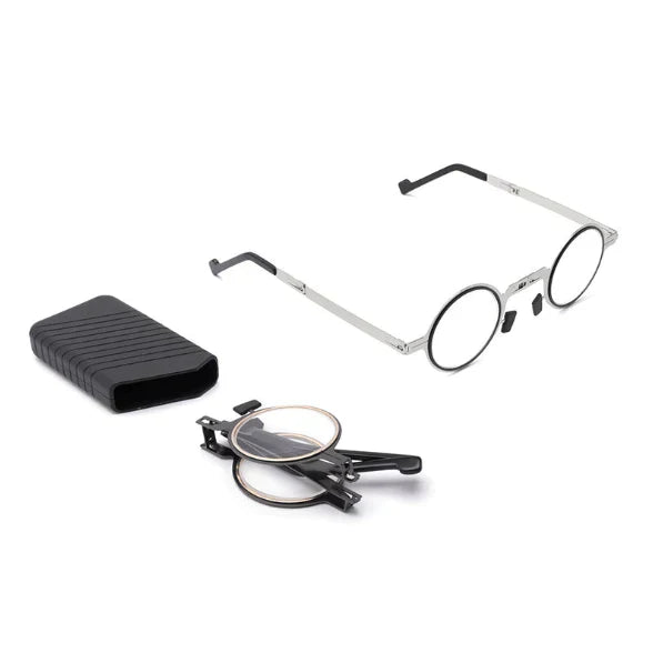 Komfortable faltbare Lesebrille mit Blaulichtfilter, perfekt für lange Lesesessions.