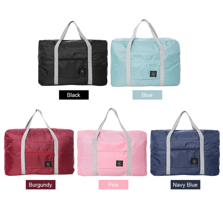 Faltbare, ultraleichte Unisex Reisetasche aus Nylon, ideal als Handgepäck oder praktische Sporttasche.