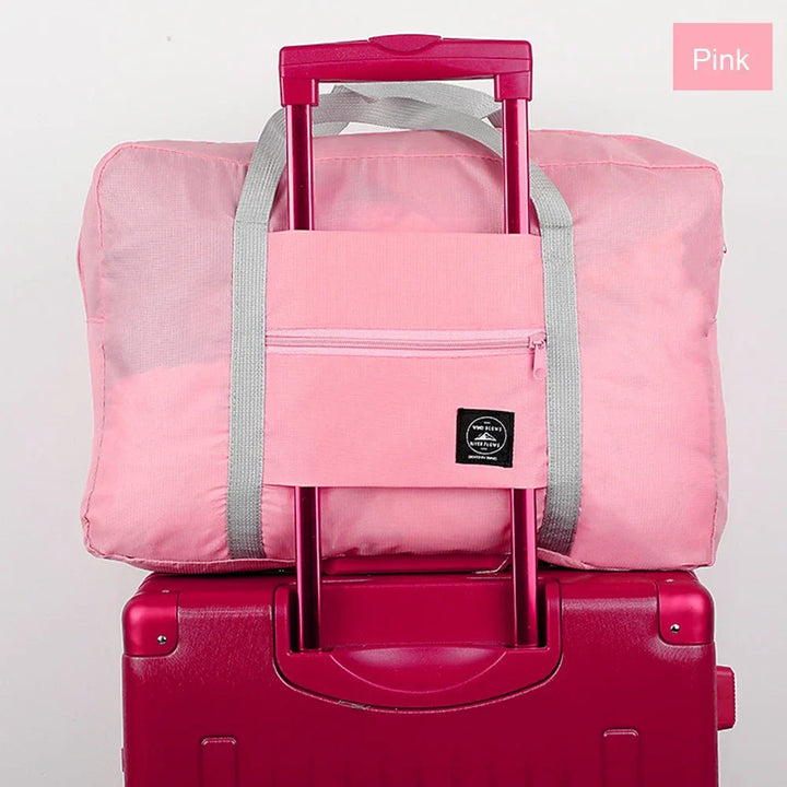 Praktische, wasserdichte Handgepäck-Reisetasche für Kurztrips. Ultraleicht & kompakt faltbar.