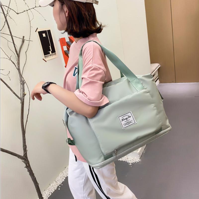 Reisetasche mit großem Volumen für viel Gepäck. Faltbar, ultraleicht und wasserdicht für Sport und Reisen.