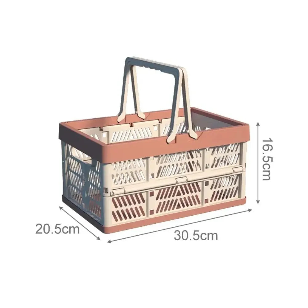 Flexibler Organizer Korb, faltbar, für Haushalt, Kinderzimmer, Büro und unterwegs.