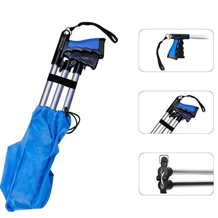 Magnetischer Pick-up Greifer, faltbar & drehbar; ideal zum Aufheben kleiner Metallteile.