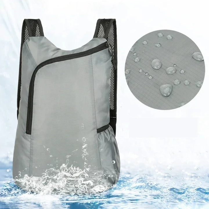 Kompakter 20L Faltrucksack, ideal als Tagesrucksack für Outdoor-Abenteuer & leichtes Gepäck.