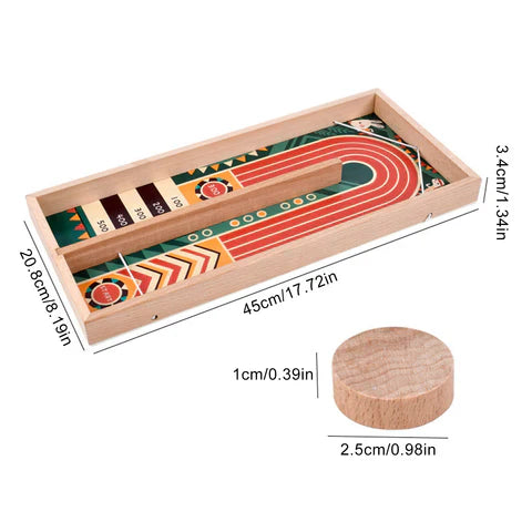 Detailansicht der Spielsteine: Dieses Holzspiel fördert Konzentration, Geschicklichkeit & strategisches Denken.