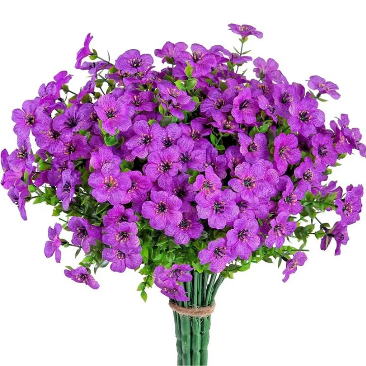 Kunstvolle BloomEver Kunstblumen, die Farbe in jeden Raum oder Garten bringen, ohne Gießen.