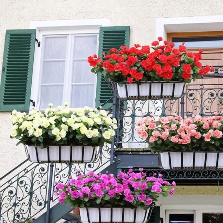 Pflegeleichte Kunstblumen von BloomEver, perfekt für bunte Akzente im Heim, Garten oder auf dem Balkon.