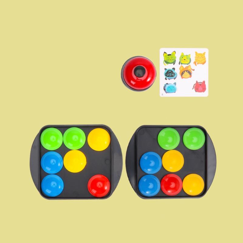 Das FarbeSuche Farbspiel lehrt Kinder Farben und Logik auf spielerische Weise, ein Lernspiel für Kleinkinder.