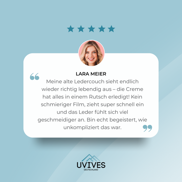 Universelle farblose Ledercreme für Glattleder. Perfekt zur Reinigung, Pflege & zum Schutz von Lederprodukten.