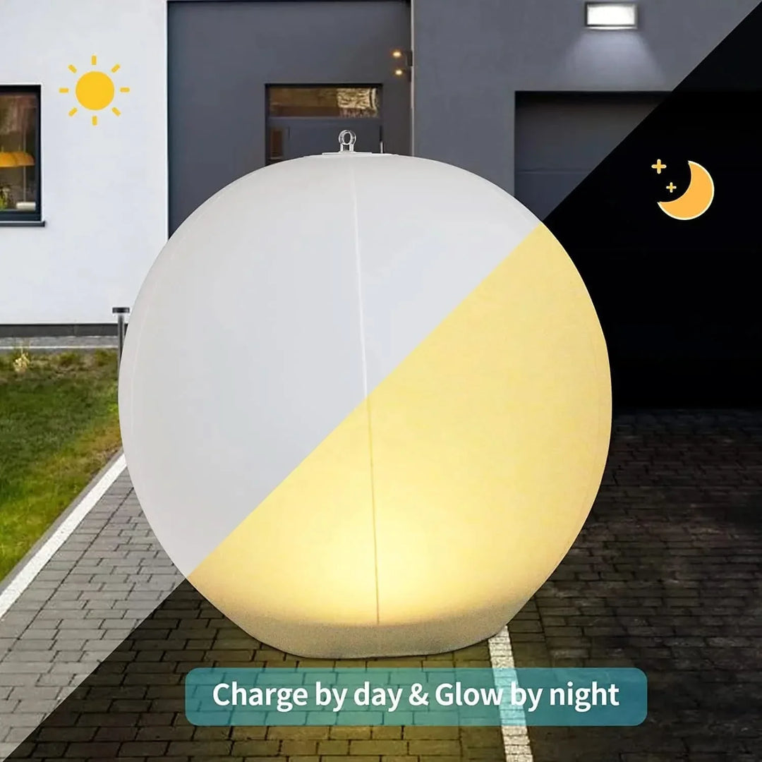 Farbwechselnde Solar-Schwimmleuchte: wasserdichte LED-Kugel für stimmungsvolle Pool- und Gartendekoration.