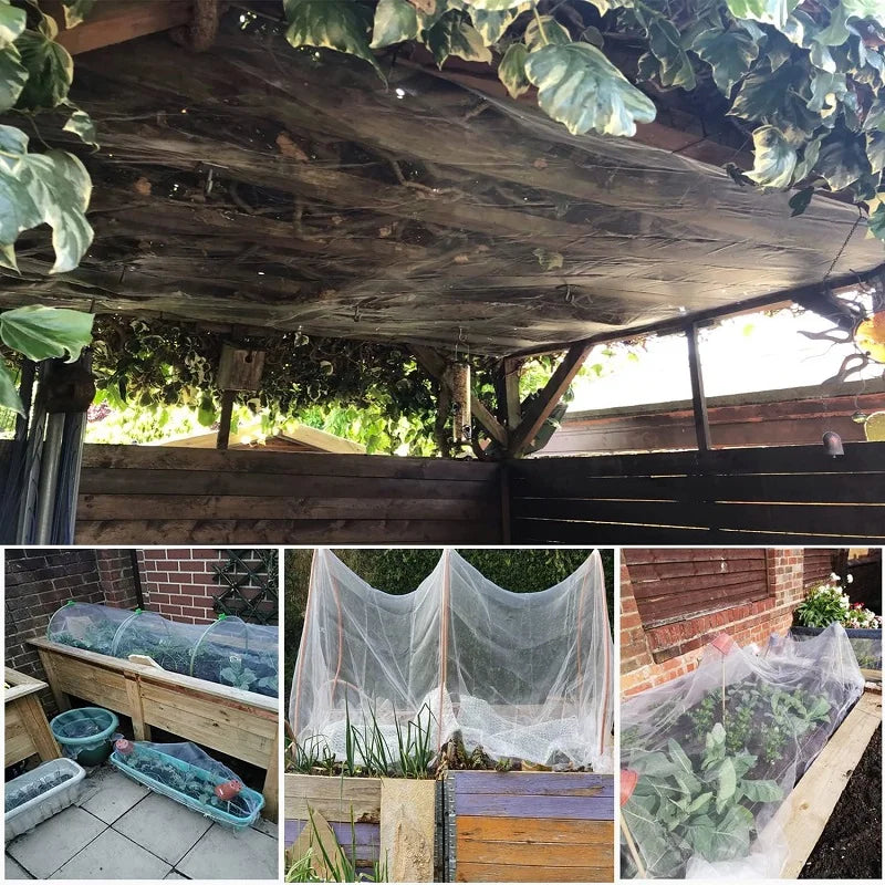 Gemüseschutznetz für Biogarten-Hochbeete. Effektiver Insektenschutz und Schädlingsschutz für sicheren Gemüseanbau.