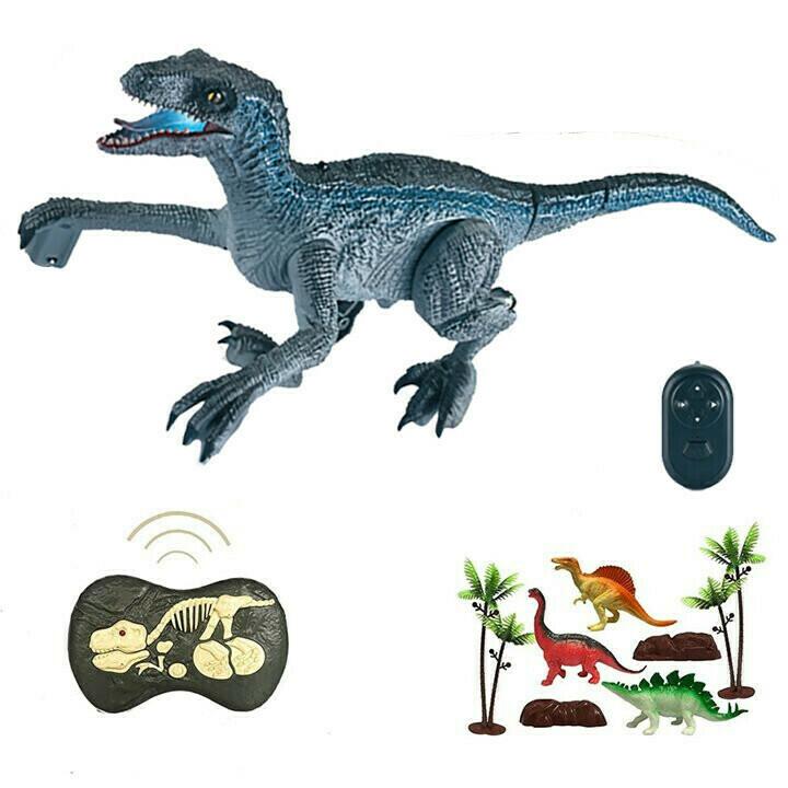 Wiederaufladbarer ferngesteuerter Dinosaurier, perfektes Kindergeschenk für Dino-Fans.