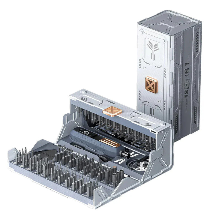 Kompaktes Präzisions-Schraubendreher-Set für Elektronik, Handy & Laptop Reparaturen. Perfekt für DIY.
