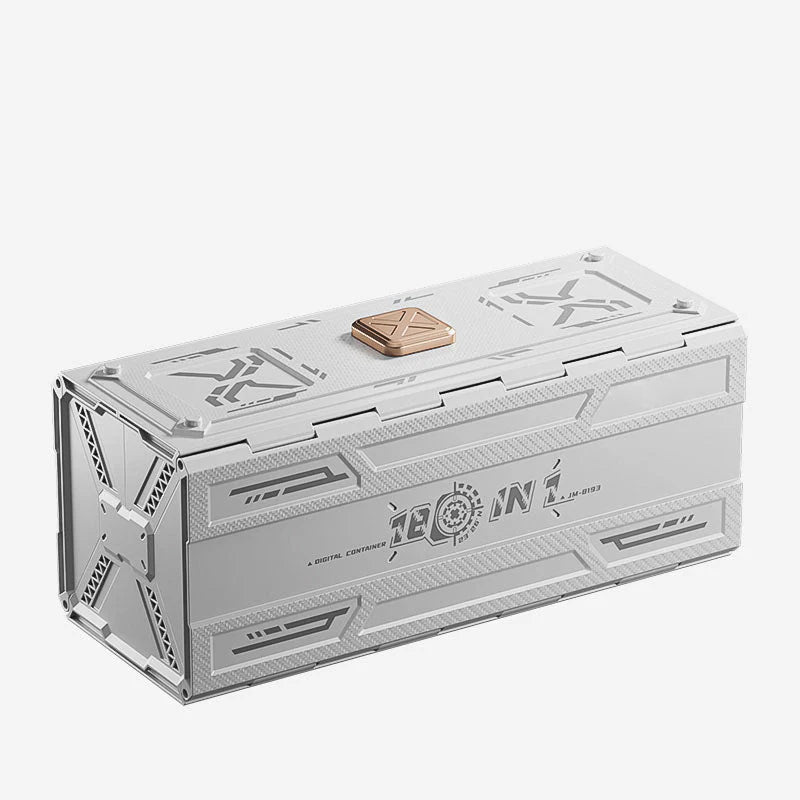 Das FixPro Werkzeugset offen, zeigt die Organisation der Schraubendreher und Präzisionsbits.