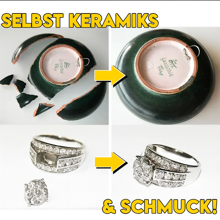 Multimaterial-Klebstoff FixPro Ultra für DIY-Projekte; klebt Holz, Metall, Plastik hochfest und schnell.