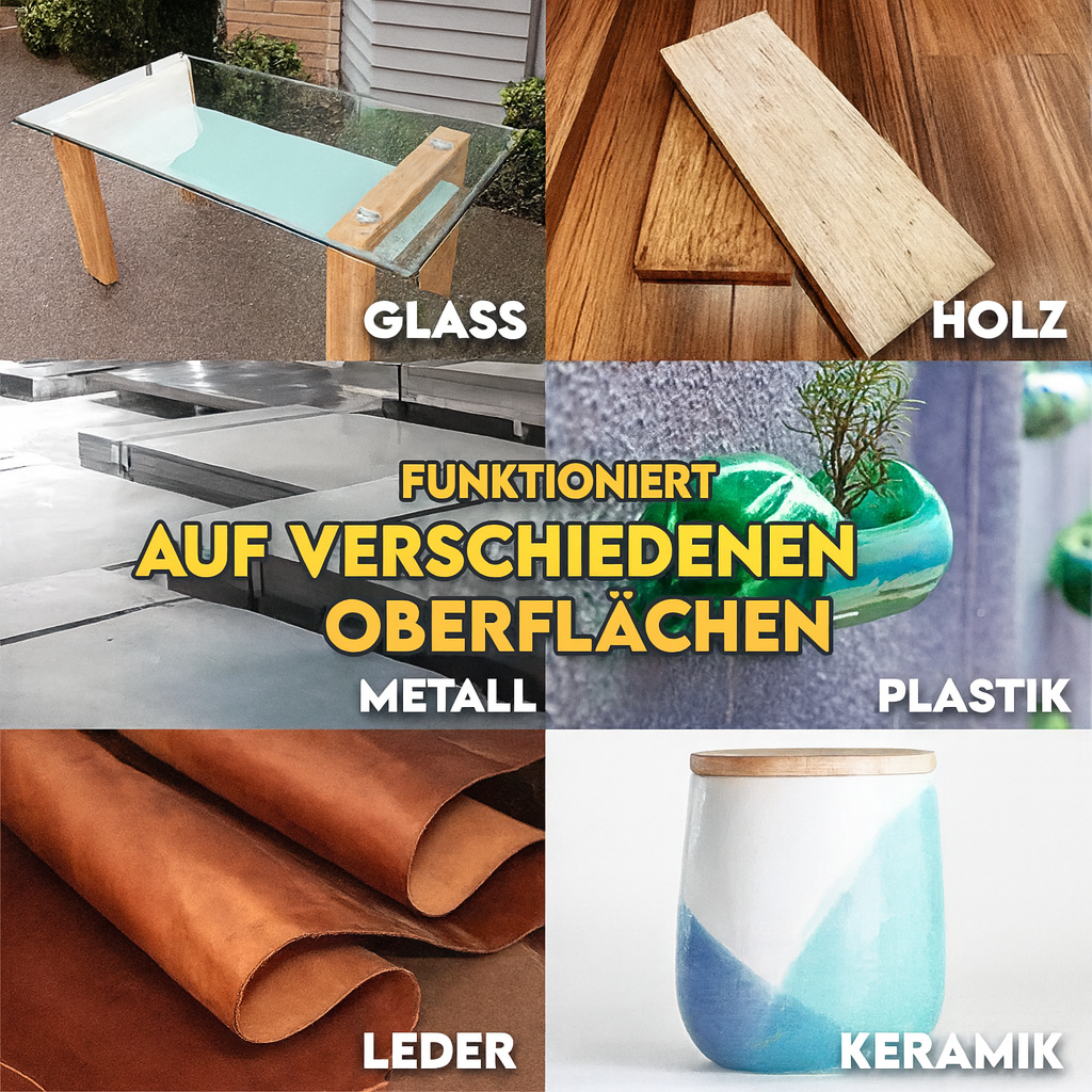 Sekundenschneller, hochfester FixPro Ultra Allzweckkleber für schnelle, zuverlässige Reparaturen Zuhause.