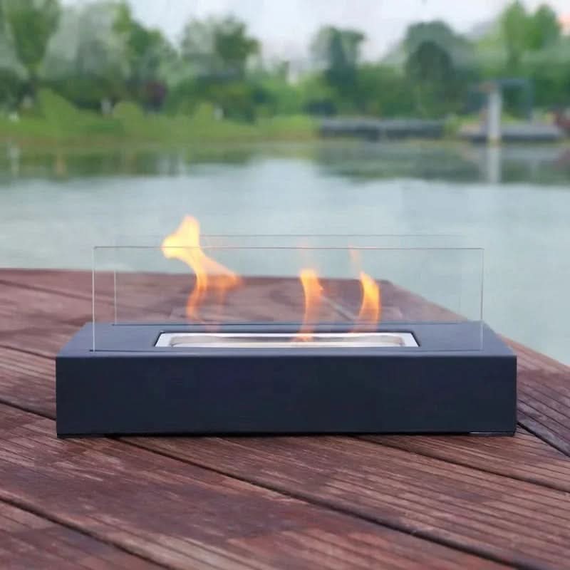 FLAMEGLOW Tischkamin, Bioethanol betrieben, für ein sauberes, rauchfreies Flammenambiente auf jedem Tisch.