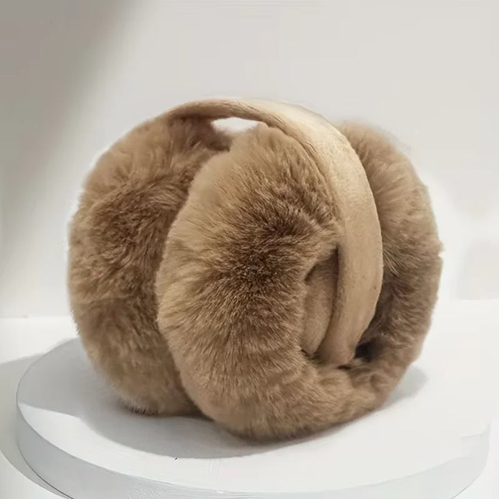Plüschige Unisex Ohrenschützer, weich und warm. Perfekt für Herbst & Winter, schützt zuverlässig vor Kälte.