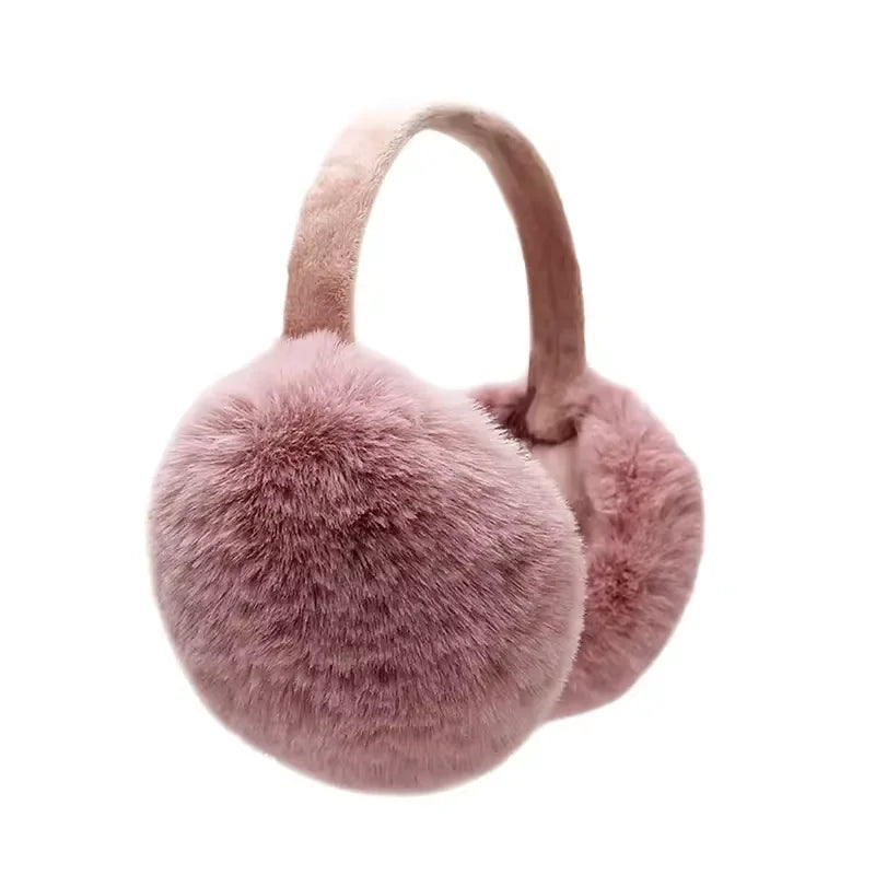 Weiche Plüsch Ohrenwärmer, extra warm und flauschig. Ein Must-have Winteraccessoire für kalte Tage.