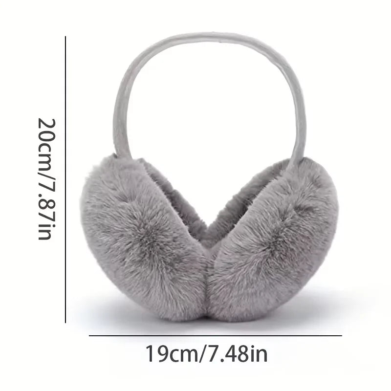 Extra warme Ohrenwärmer, flauschig und weich. Schützen zuverlässig vor Winterkälte bei jedem Wetter.