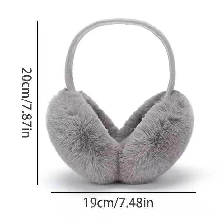 Extra warme Ohrenwärmer, flauschig und weich. Schützen zuverlässig vor Winterkälte bei jedem Wetter.