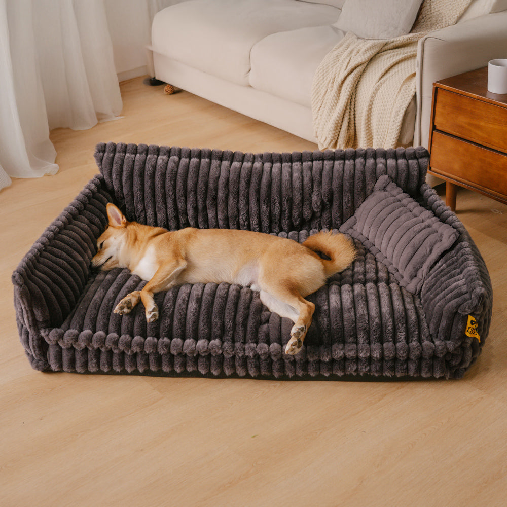 Ersatzbezug für Hundebett mit Kissenhülle, atmungsaktiv & gemütlich für Hunde.