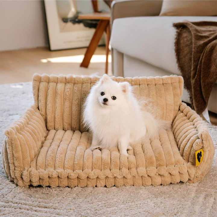 Hundebett-Zubehör: Ersatzbezug & Kissenhülle, waschbar, für optimalen Komfort.