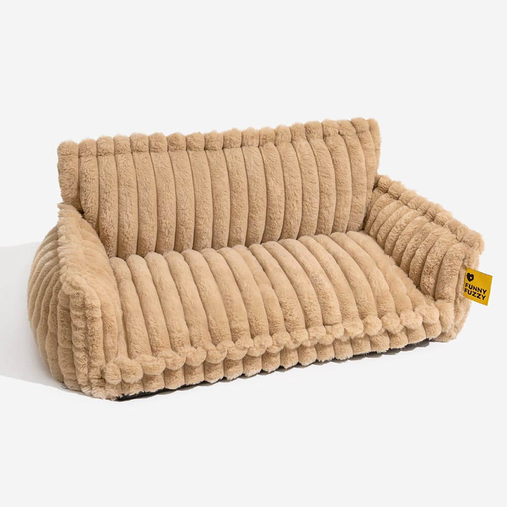 Flauschige Kissenhülle & Bezug für Hundebett, waschbar & sehr gemütlich.