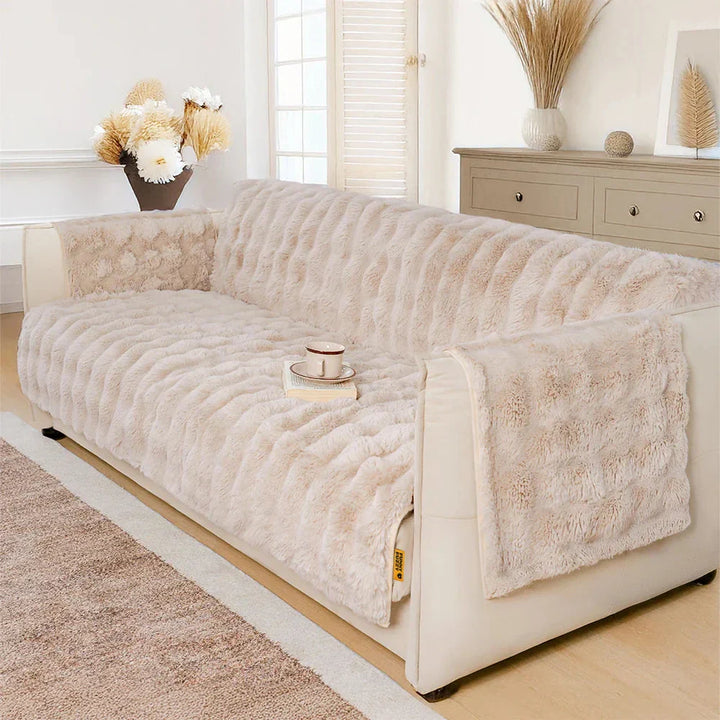 Wasserabweisender Bezug für Sofa und Relaxsessel, flauschig und strapazierfähig.