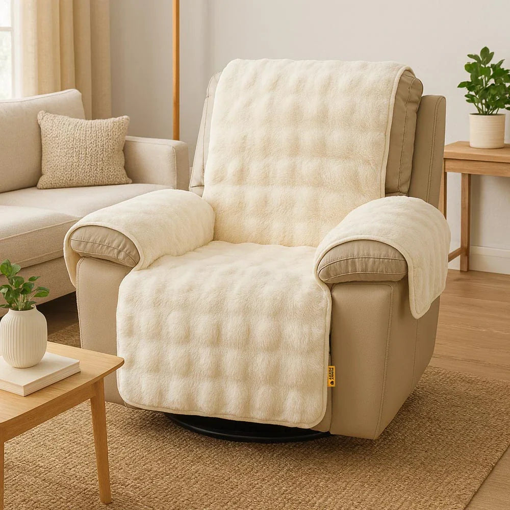 Eleganter, wasserabweisender Sofabezug, flauschig und modern, wertet jedes Sofa auf.