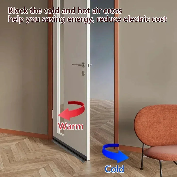 FlexGuard Tür- & Fensterdichtung TPE, selbstklebend. Bietet effektiven Lärmschutz & Staubschutz, erhöht Wohnkomfort.