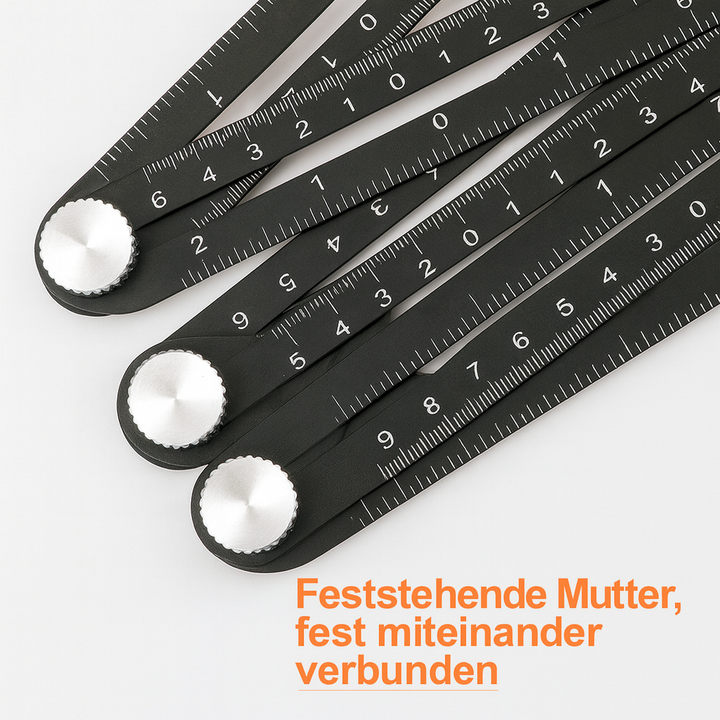 Schnelles und präzises Übertragen von Formen und Winkeln mit dem innovativen FlexiAnglePro Messlineal.