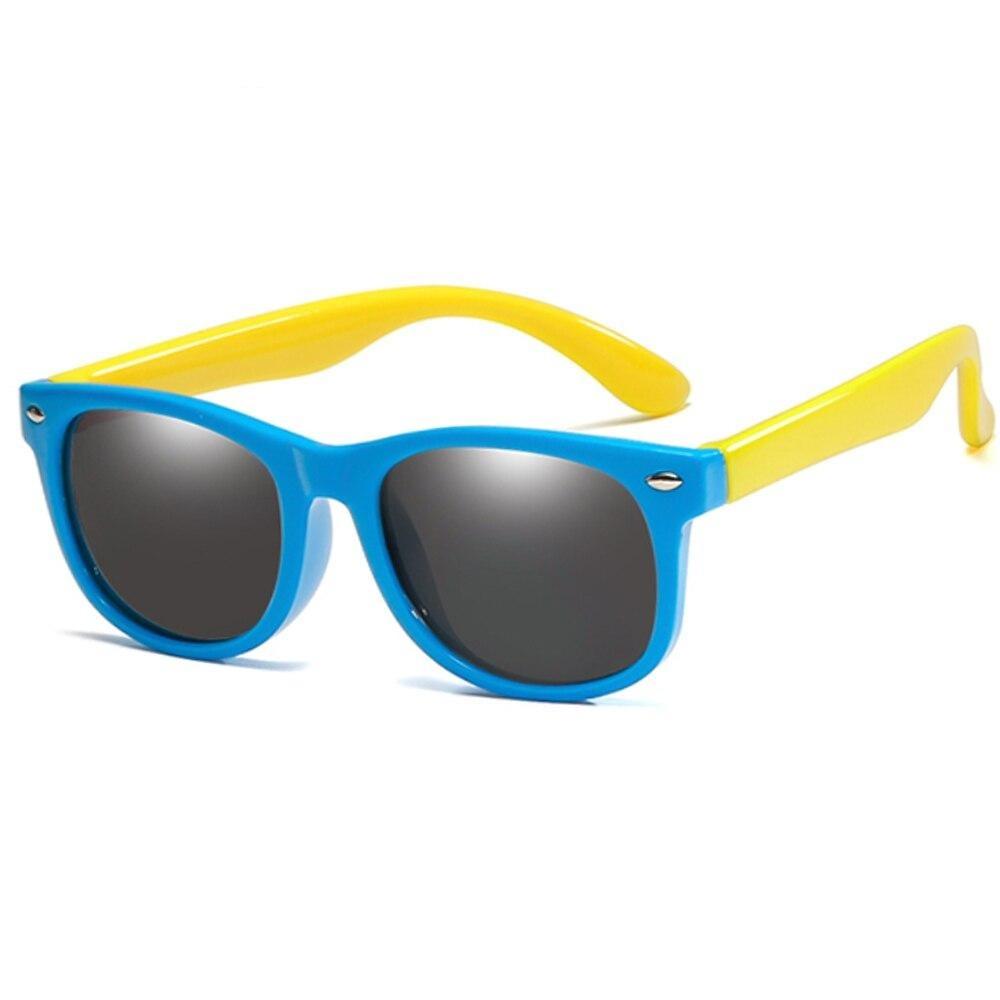 Komfortable Kinder Sonnenbrille, flexibel und robust, bietet besten UV-Schutz für den ganzen Tag.